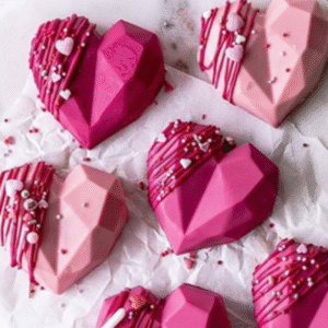 Corazones de Chocolate